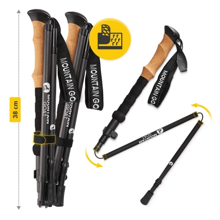 Bastoane de trekking PEAK+