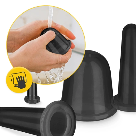 Bule faciale din silicon 5 buc.