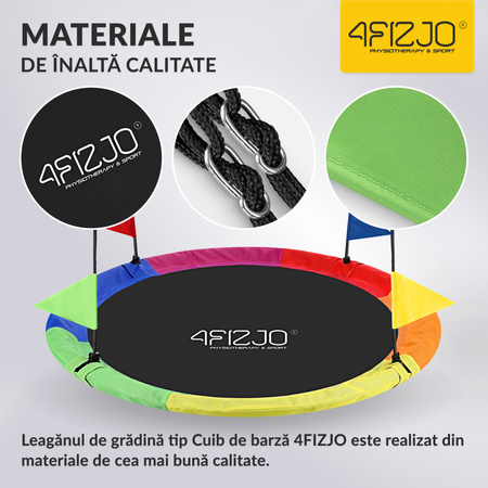 Leagăn de grădină pentru copii XXL 120 cm