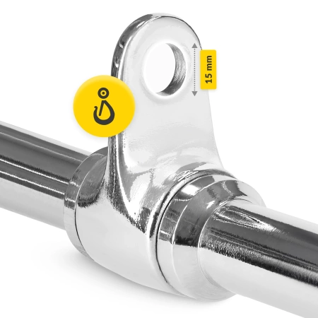 Mâner drept pentru tracțiuni, rotativ, 52 cm