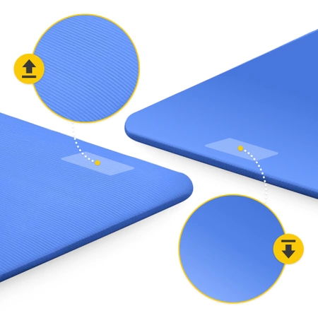 Saltea fitness pentru yoga NBR 1 cm