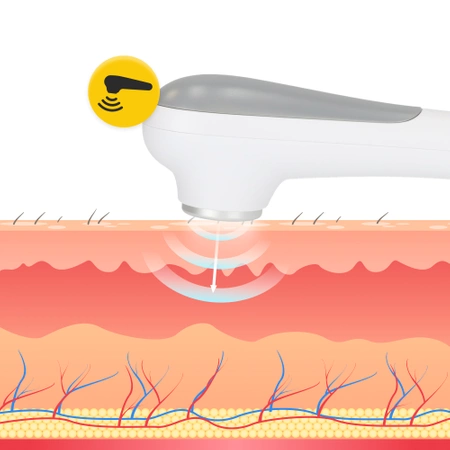 Aparat de terapie cu ultrasunete, cu cap manual PRO+