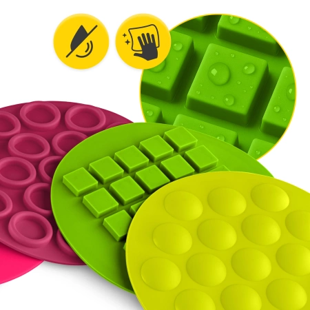 Discuri senzoriale pentru copii 25 cm set de 10 bucăți