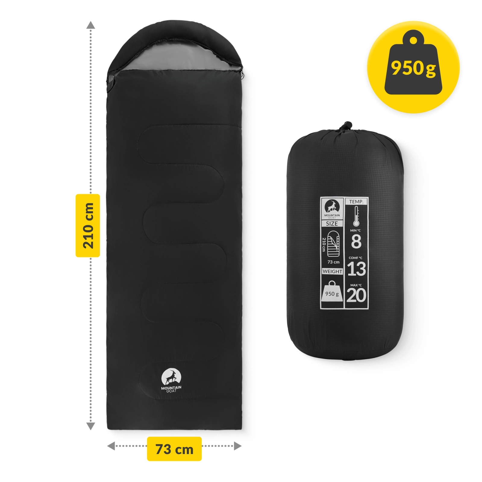 Sac de Dormit Mumie STANDARD