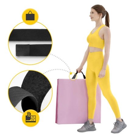 Saltea de gimnastică pliabilă