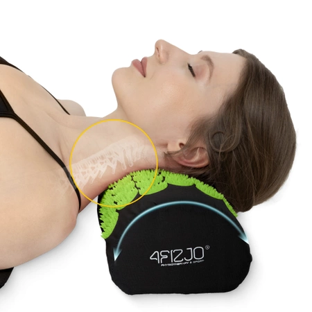 Covoraș clasică de presopunctură de mărime mare cu pernă XL