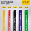 Set de 5 elastice de rezistență POWER BAND