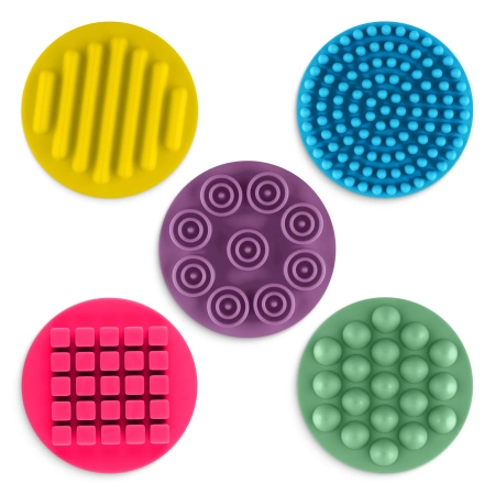 Discuri senzoriale pentru copii 10 cm set de 10 bucăți