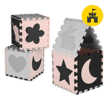 Set de puzzle din spumă 150x150 - „Animale”