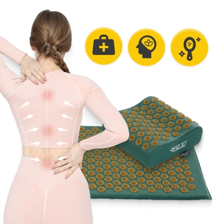 Covoraș de presopunctură ERGO cu pernă și centură