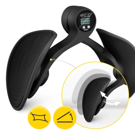 Butterfly pentru exerciții ale coapselor și mușchilor pelvieni cu contor negru