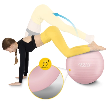 Minge gonflabilă de gimnastică pentru fitness 75 cm