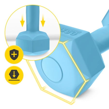 Halterele bitumice pentru exerciții 2 x 0,5 kg