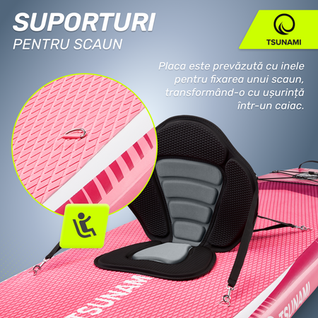 Placă SUP PRO TSUNAMI paddle board 350 cm T10