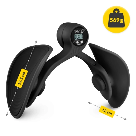 Butterfly pentru exerciții ale coapselor și mușchilor pelvieni cu contor negru