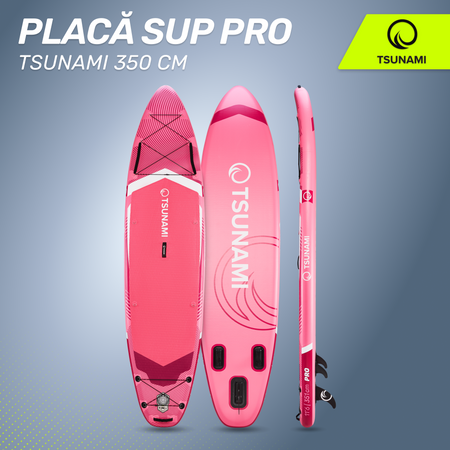 Placă SUP PRO TSUNAMI paddle board 350 cm T10