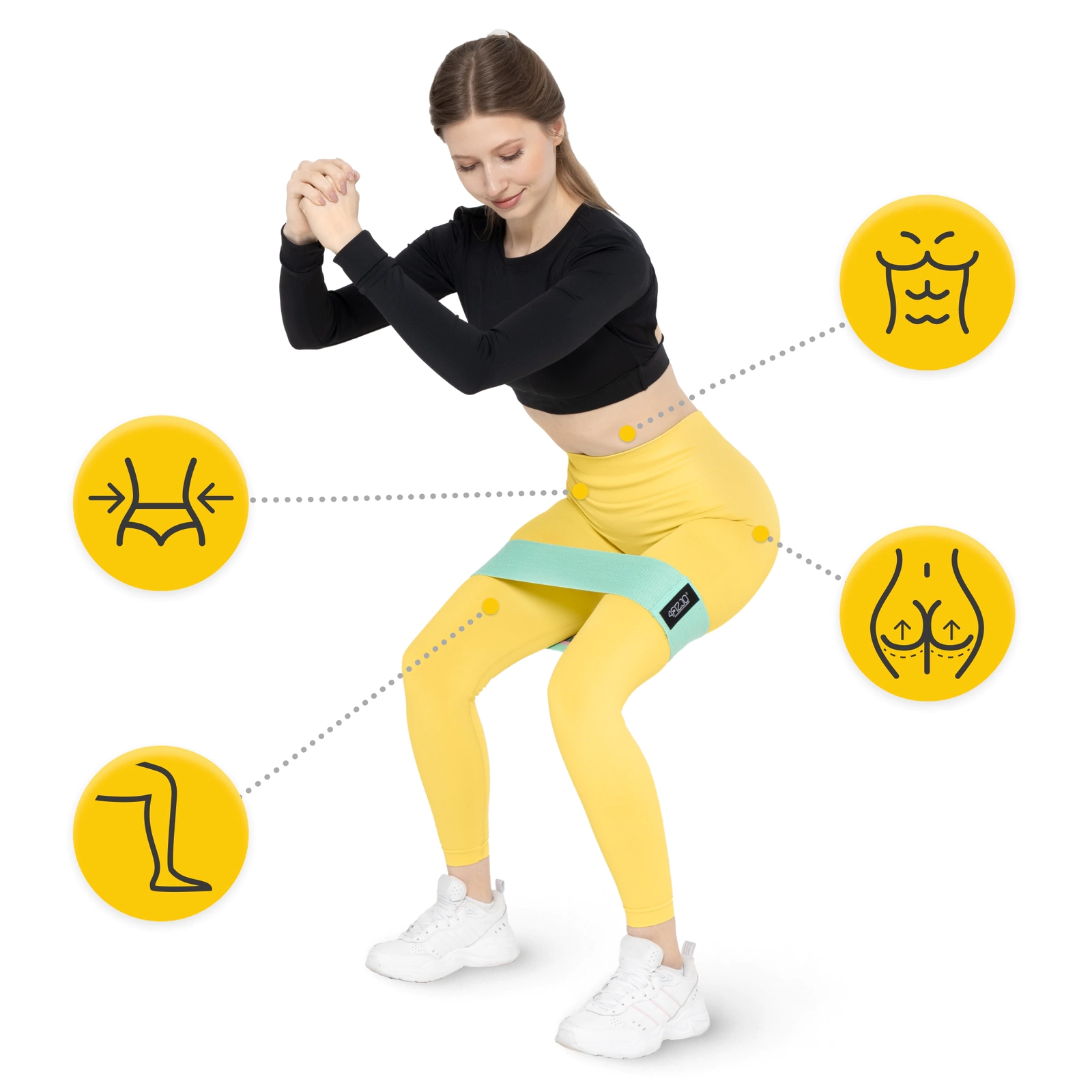 Set de Benzi Textile HIP BAND