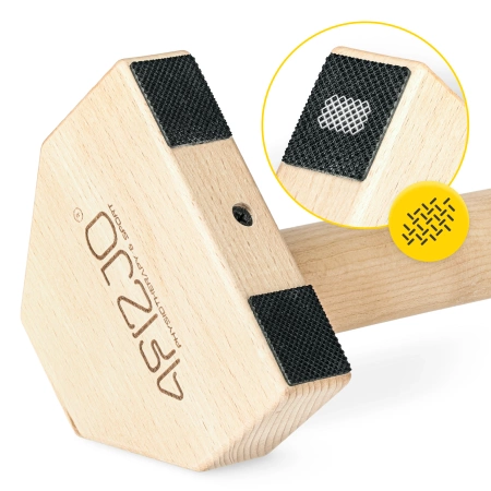 Mânere din lemn pentru flotări paralele