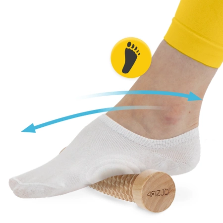 Rolă de masaj din lemn