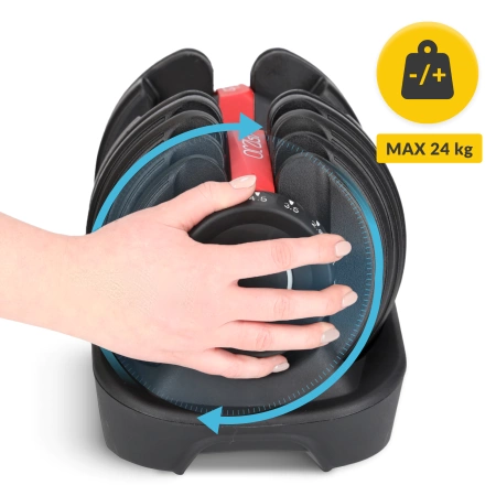 Halteră reglabilă Premium 24 kg