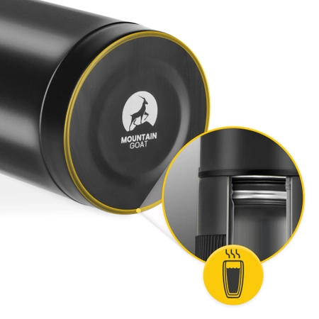 Termos turistic pentru cafea și ceai