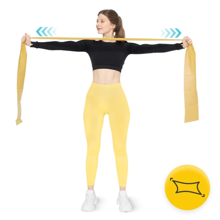 Bandă de reabilitare FLAT BAND 25-35 kg (7/7)