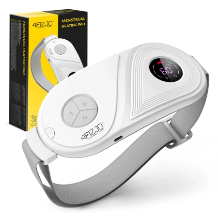 Centură menstruală încălzitoare pentru dureri menstruale – alb