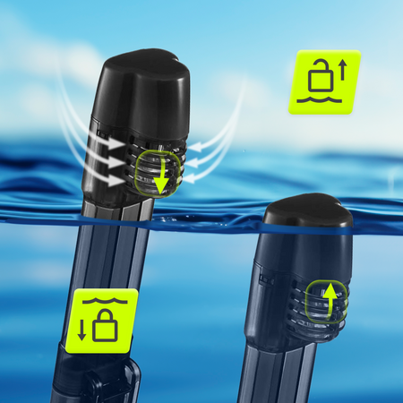 Mască de scufundări cu față completă TSUNAMI S/M