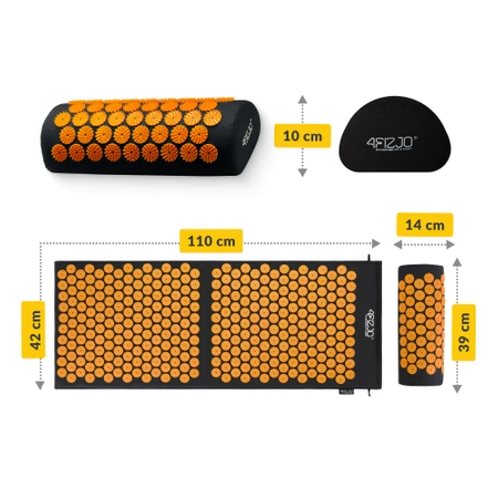 Covoraș clasică de presopunctură de mărime mare cu pernă XL