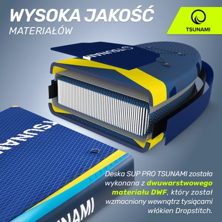 Placă SUP TSUNAMI Paddle Board 350 cm T13