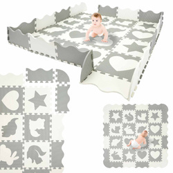 Set de puzzle din spumă 150x150 - „Animale”