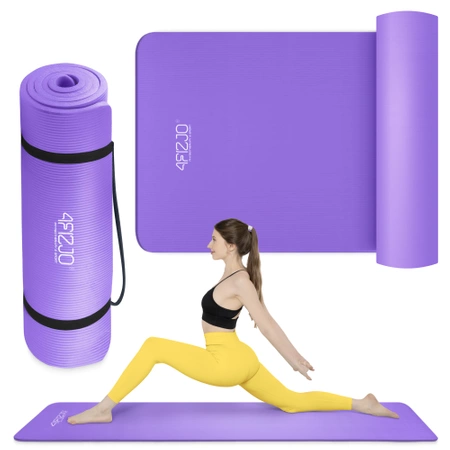 Saltea fitness pentru yoga NBR 1 cm