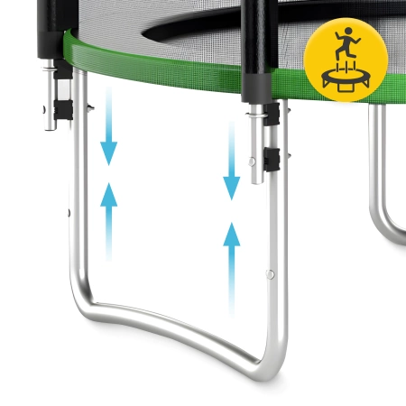 Trambulină de grădină pentru copii CLASSIC 312 cm 10 FT