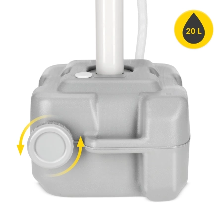 Chiuvetă portabilă de călătorie cu baterii