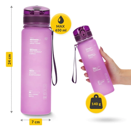 Sticlă de apă 650 ml