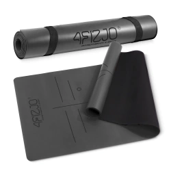 Saltea de exerciții din cauciuc anti-alunecare 4 mm