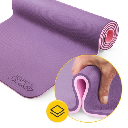 Saltea de exerciții TPE anti-alunecare 0,6 cm