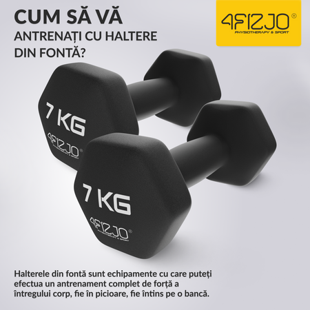 Haltere clasice 2 x 7 kg