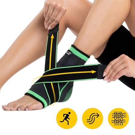 Stabilizator elastic pentru gleznă