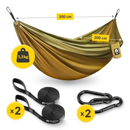 Hamac de călătorie pentru două persoane