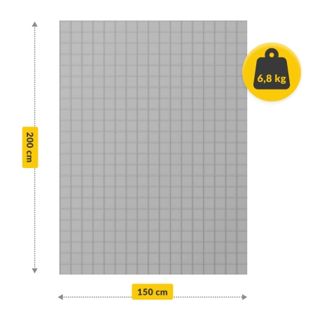 Pătură ponderată antistres 6,8 kg