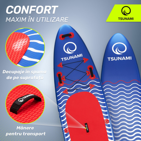 Placă SUP TSUNAMI Paddle Board 350 cm T04