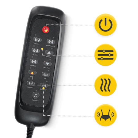 Covoraș de masaj pentru fotoliu SHIATSU