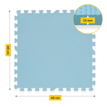 Set de 9 covorașe puzzle - „Cer albastru”