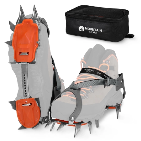 Crampoane Mountain Goat PRO pentru coș, mărimi 36-46 + husă