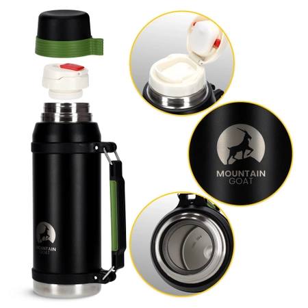 Termos turistic pentru cafea și ceai 2 litri