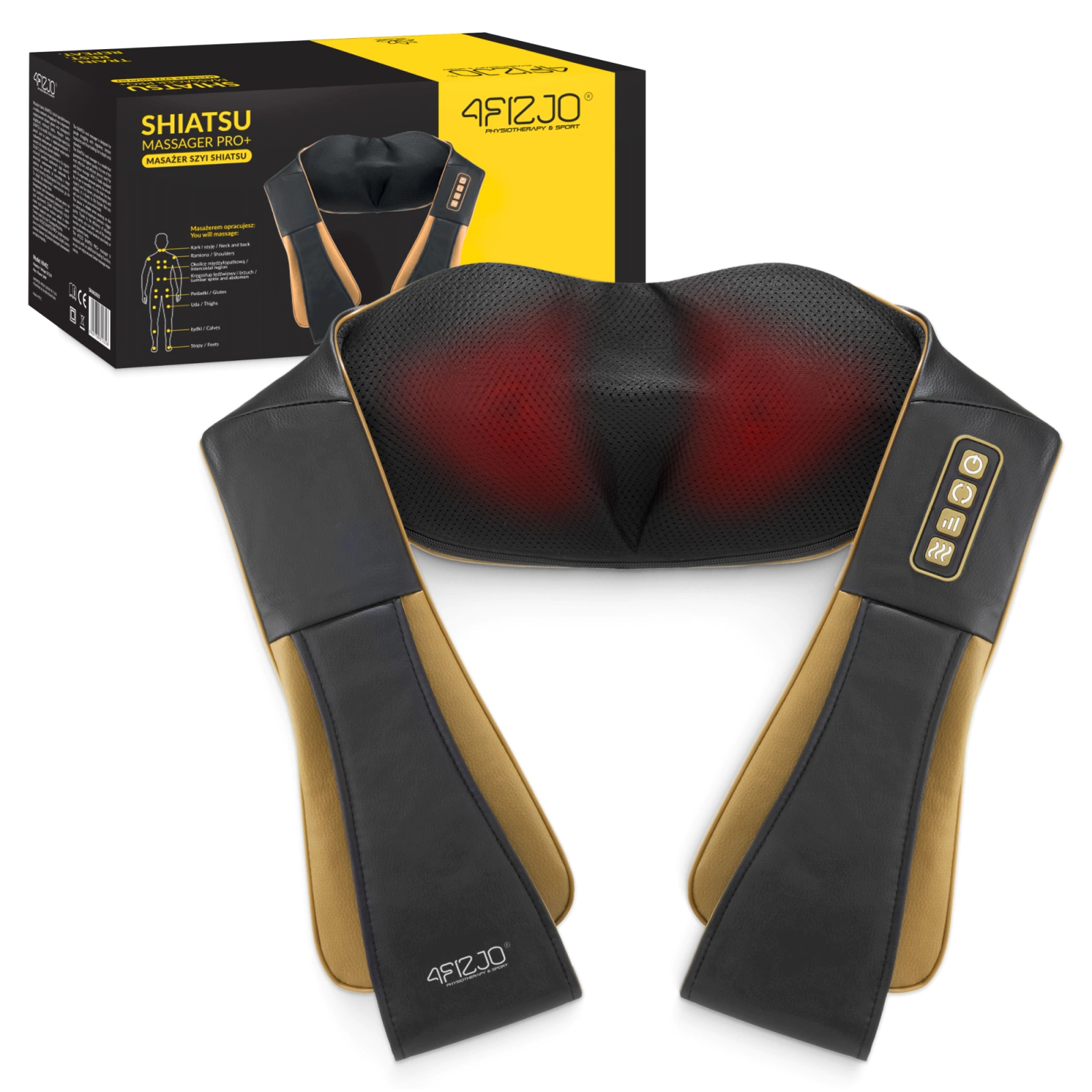 Masaj pentru gât și ceafă SHIATSU PRO+