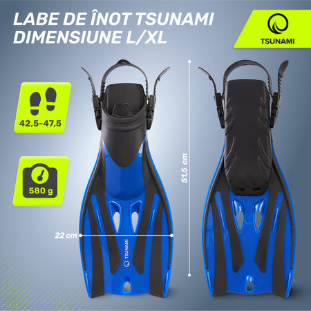 Aripioare de scufundare L/XL