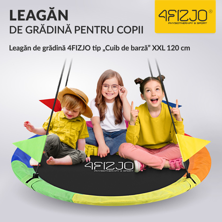 Leagăn de grădină pentru copii XXL 120 cm