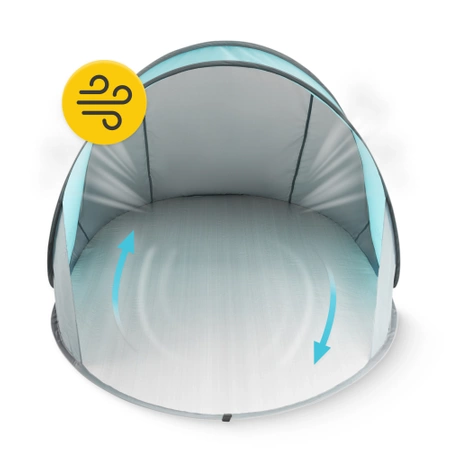 Cort de plajă cu auto-montare